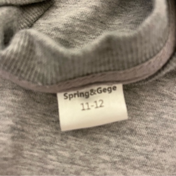 Spring&Gege boys sweat shirt size 11-12 - Picture 4 of 4